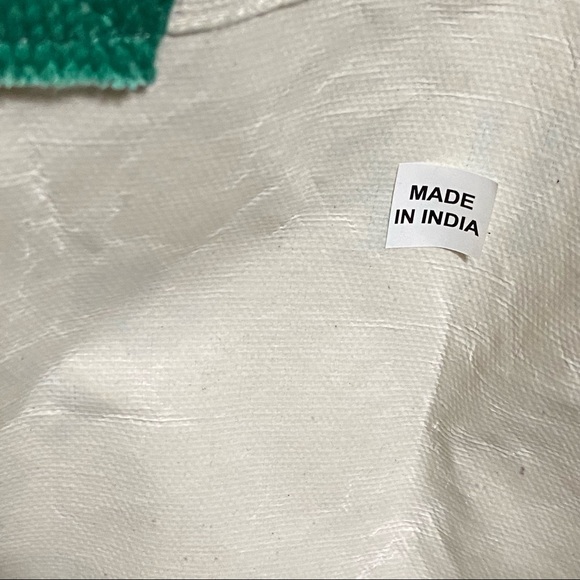 TURTLE PROTECTION Keep the Sea Plastic Free Tote Reusable Shopping Bag - Picture 8 of 10